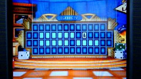 PS2 Wheel of Fortune Run Game 50 Part 2