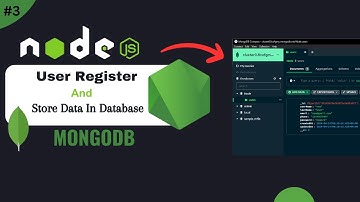 How to Save User Registration Data in MongoDB Atlas | Nodejs Series #nodejs #backend