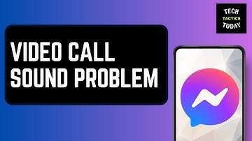 How To FIX Messenger Video Call Sound Problem!