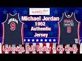 Michael jordan mitchell  ness dream team authentic jersey review