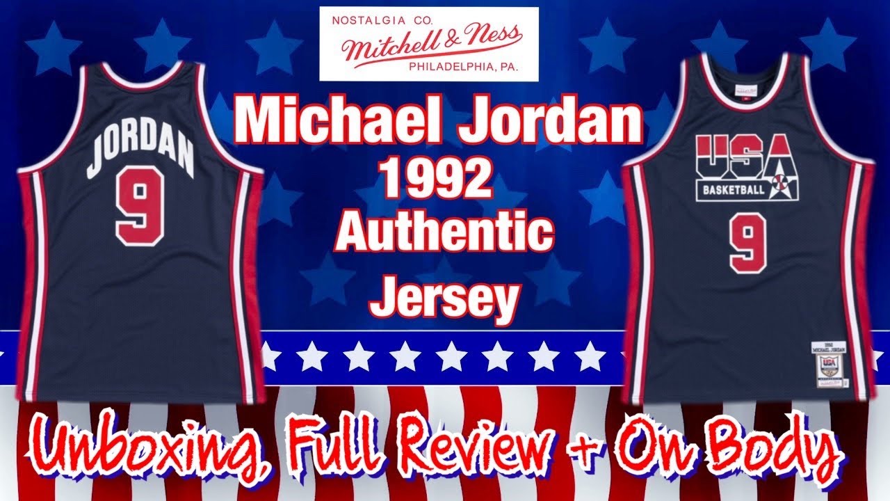 Mitchell & Ness Michael Jordan Dream Team USA Basketball Authentic Jersey  Large