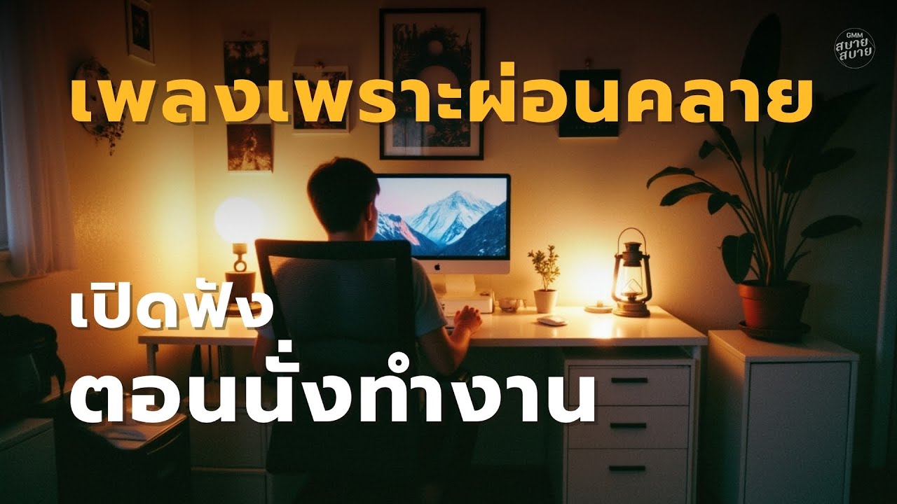 เพลงเพราะผ่อนคลาย เปิดฟังตอนนั่งทำงาน