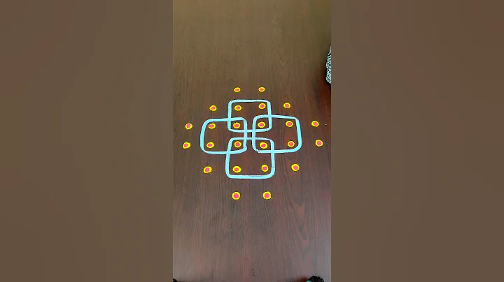 Easy Kolam For Beginners @RoopaRangoli #shorts #rangoli #kolam #muggulu #padikolam #kolangal