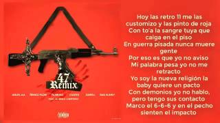 copia de 47 remix video con letra anuel aa ft nengo flow bad bunny darell farruko y casper