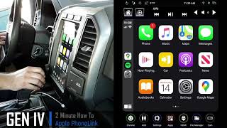 "2 Minute How To" Use your Apple Phone on a T-Style Radio
