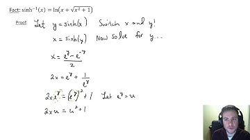 Hyperbolic Functions (Part 3)
