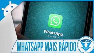 Faça isso e deixe o seu WhatsApp mais RÁPIDO e SEM TRAVAR