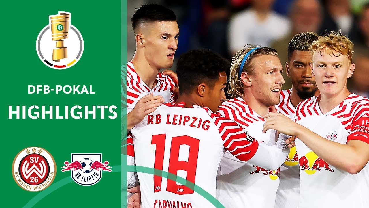 Leipzig struggles into second round | SV Wehen-Wiesbaden vs. RB Leipzig 2-3 | DFB-Pokal First Round