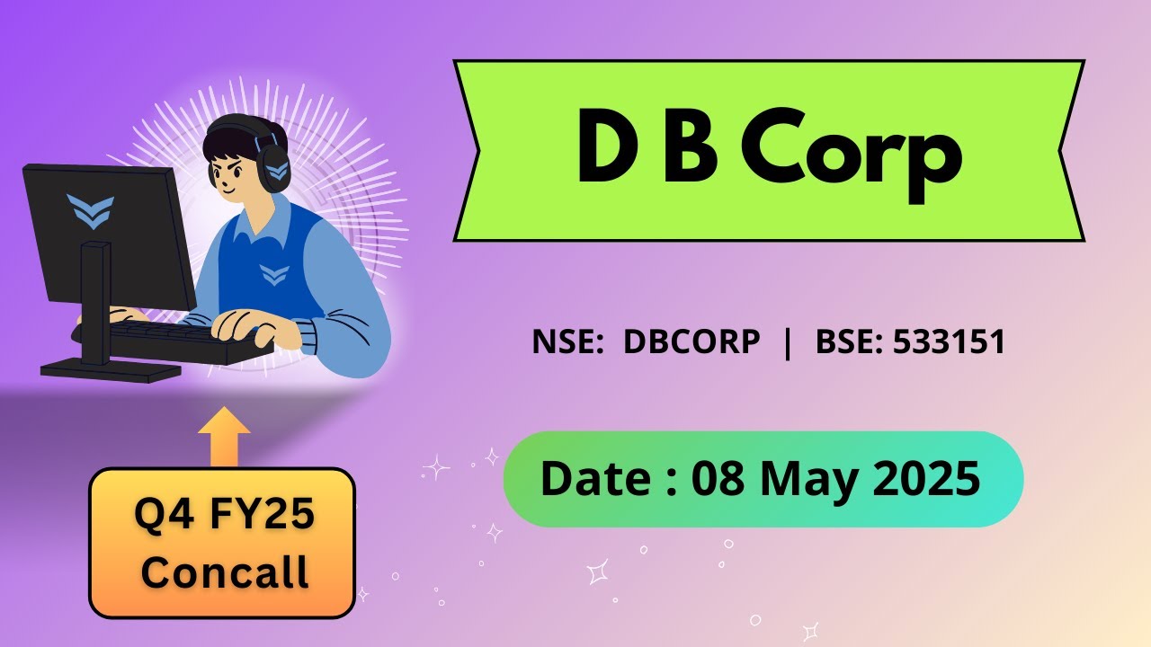 D B Corp Q4FY25 Concall | Earnings Conference Call Q4 Results 2025 Latest Share News