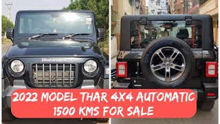 Mahindra Thar 4x4 Autogear 2022 For Sale|secondhand car Sale in hyderabad|Brand New Car for sale screenshot 2