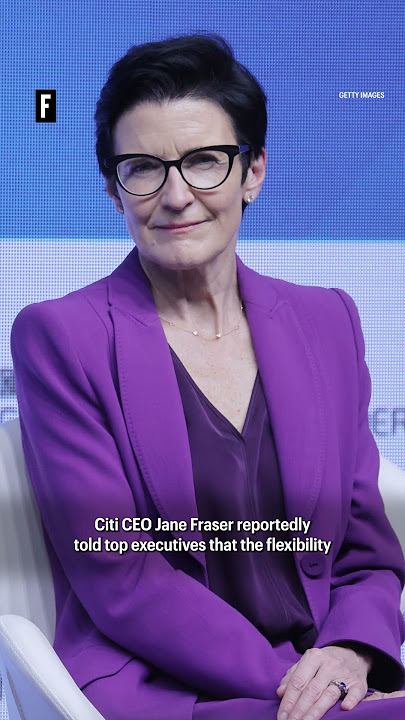Citi’s CEO is sticking with hybrid work to poach top talent #citigroup #rto