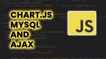 Chart.js, MySQL and AJAX Tutorial using Vanilla JS
