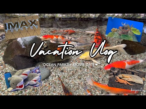 Vacation 2023 Ep. 1: Weekend Getaway✨ Ocean Park🐠+ Movie Date❤︎