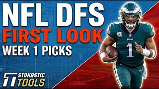 Datos NFL DFS First Look Week 1 Picks | NFL DFS Strategy Actualización