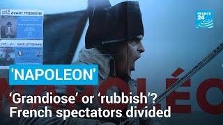 ‘Grandiose’ or ‘rubbish’? French spectators divided over Ridley Scott's Napoléon