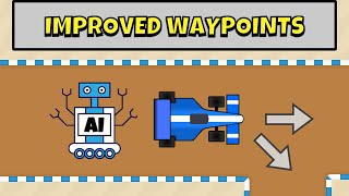 Better waypoints & skill level how to create an AI Bot Race Car Controller in Unity tutorial Part 3