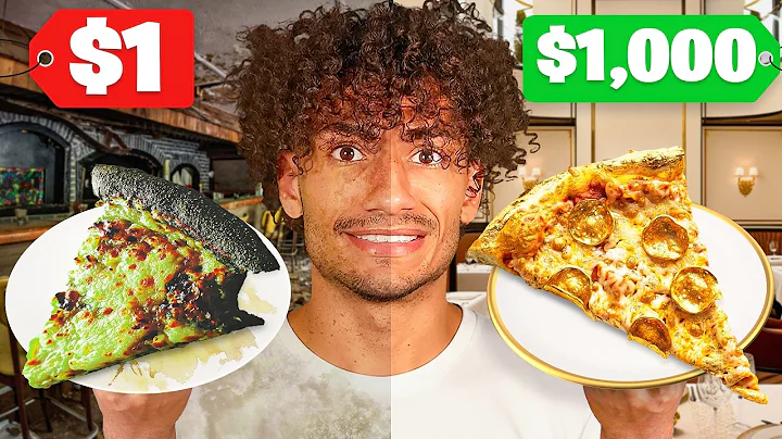 $1 Pizza VS $1,000 Pizza!