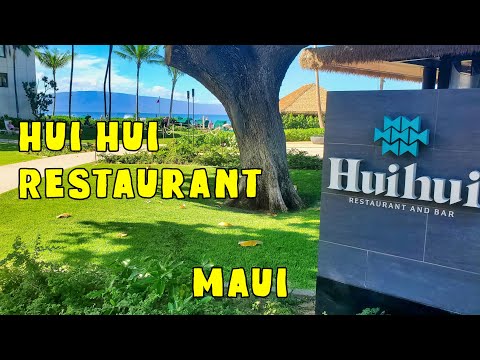 Hui Hui Restaurant & Bar Maui. Kaanapali Beach Hotel Ocean View