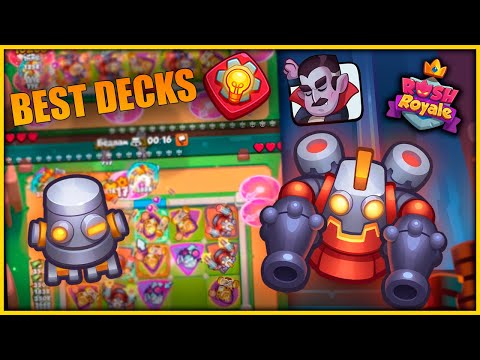 RUSH ROYALE |BEST DECK| ЛУЧШИЕ СБОРКИ С РОБОТОМ PVP