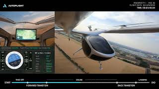 AutoFlight Air Taxi Prosperity I POC#2 Full Test Flight Video