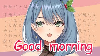 【おはよう】悲しみを背負いながらの朝配信【Vtuber】