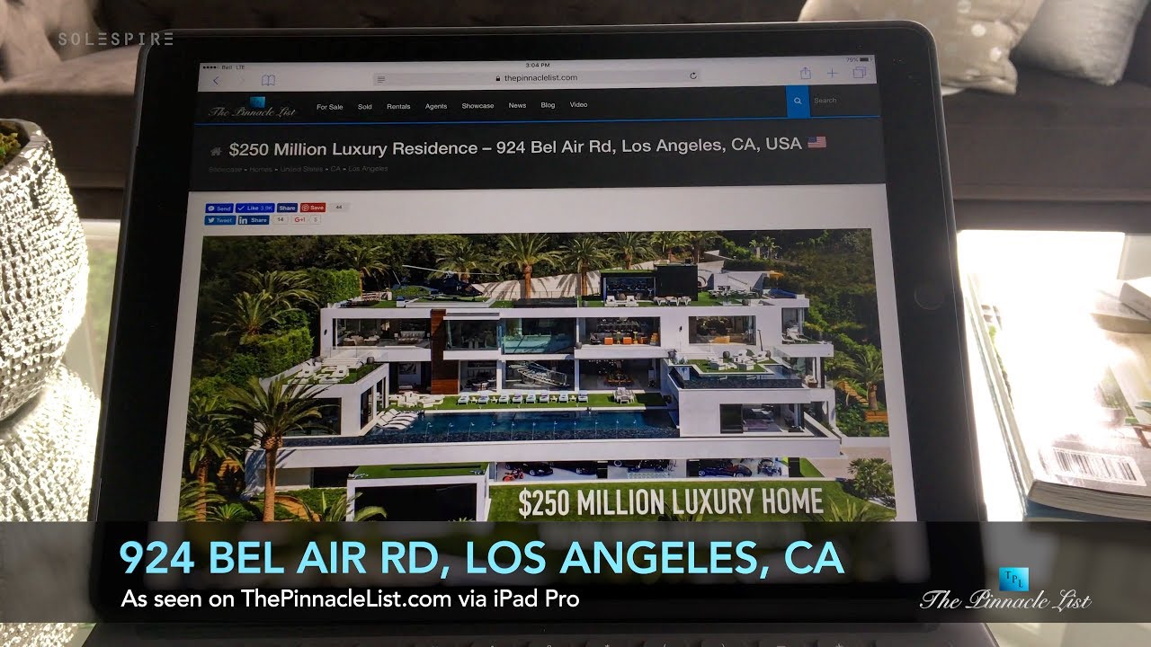 Luxury Dream Home Architecture | 924 Bel Air Rd, Los Angeles, CA, USA ??