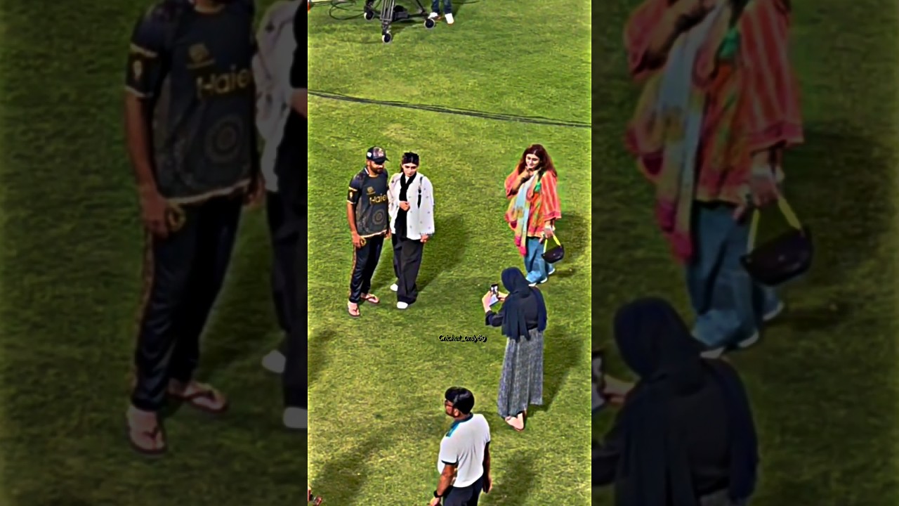 Babar Azam With Fans After Win 