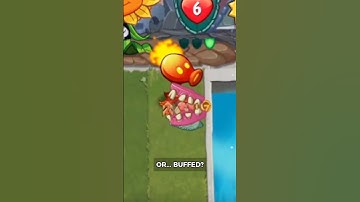 Nibble Got Buffed? #plantsvszombies #pvz #gaming #pvzheroes #pvzgameplay #patchnotes #shorts