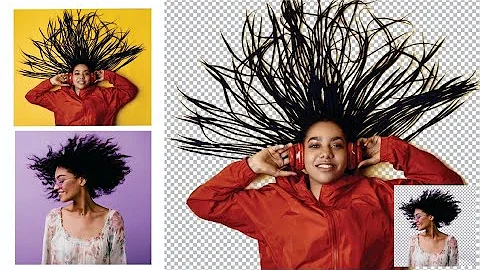 Corel Photo Paint Background Remover Tutorial | Picture with hair #coreldrawtutorial