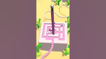 Stacky Dash Level 1216 | Impossible Maze with Panda 🐼🔥"
