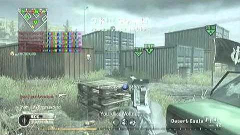 Call of Duty 4 Domination on Shipment Quickscoping