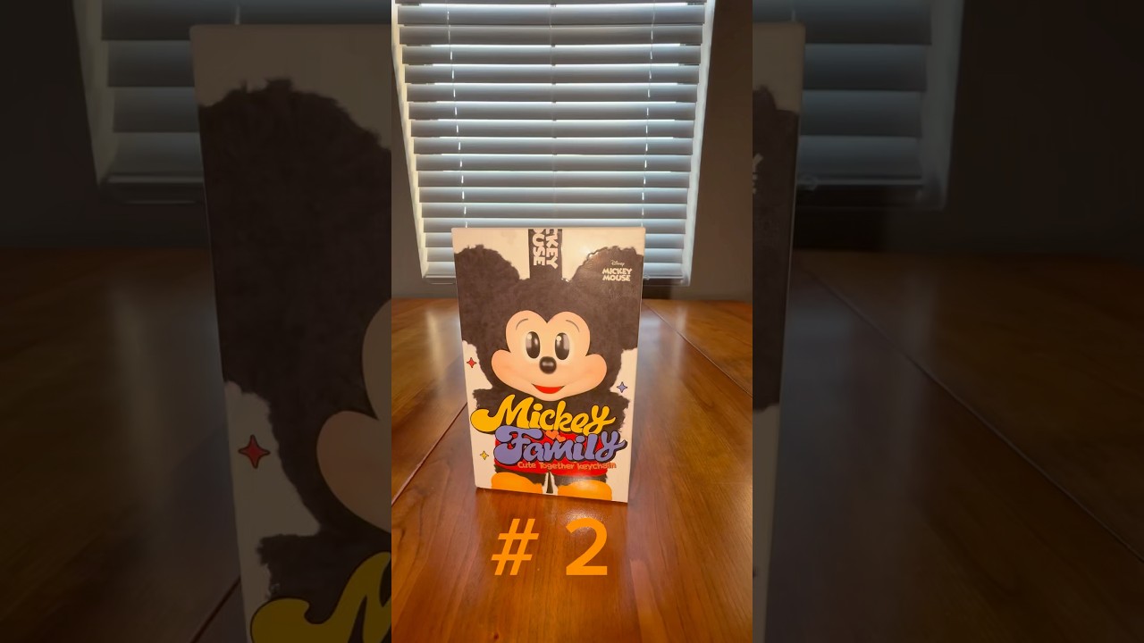 The Ultimate Mickey Family Keychain Unboxing! 