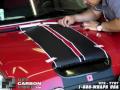 3M Di-Noc Carbon Fiber Vinyl Racing Stripe Installation