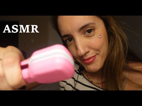 ASMR en español ✨Tu Mejor Amiga te Maquilla y Peina ✨Atención Personal en soft spoken