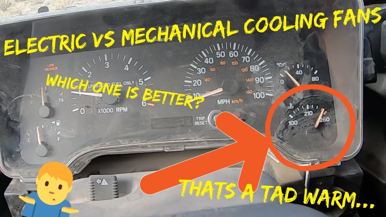 Mechanical VS Electric cooling fans...Which is better? - YouTube