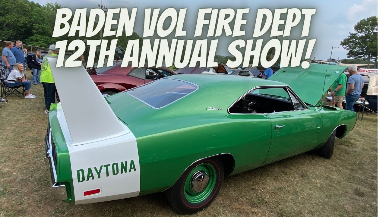 Baden Volunteer Fire Department 12th Annual Car, Truck, Rat Rod, Bike