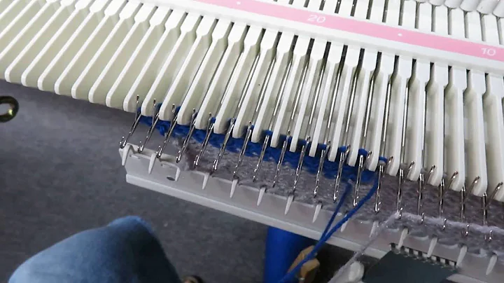 Intarsia on the LK140 Knitting Machine by Carole W...