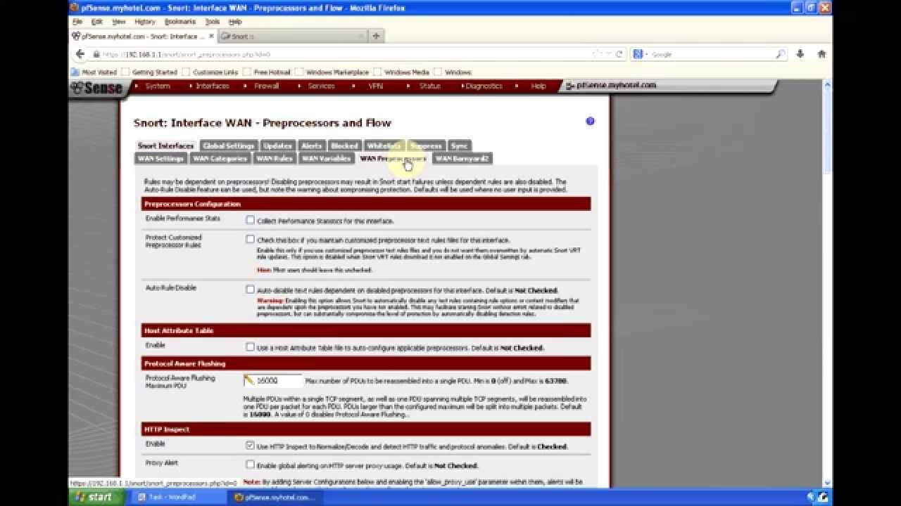 pfsense snort pfsense snort