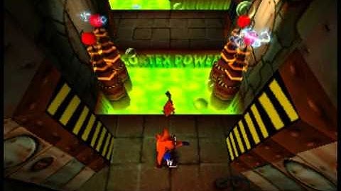 21) Crash Bandicoot walkthrough - Level 20: Cortex power