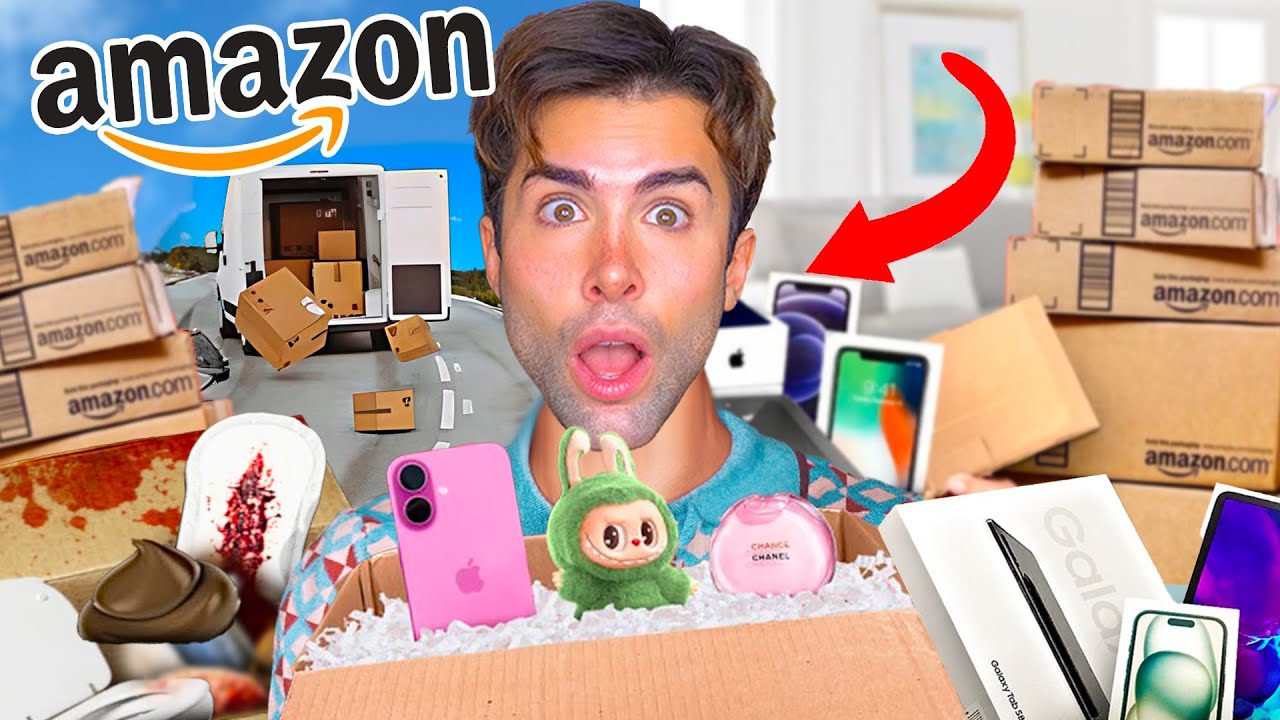 HO COMPRATO PACCHI PERSI DA AMAZON... TRAGEDIA! | GIANMARCO ZAGATO