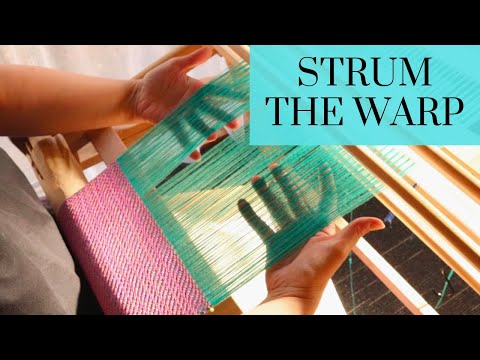 Strumming the warp