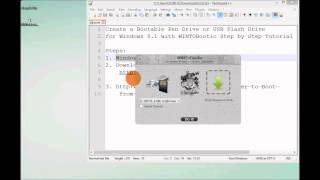 How to make bootable USB Drive for windows 8.1