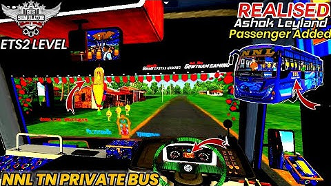 Download NNL TN PRIVATE BUS MOD IN BUS SIMULATOR INDONESIA| Bussid v3.7.1| #bussidmod #bussid