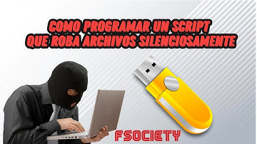 Como crear  un scripts que copie archivos silenciosamente en una USB 2022