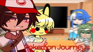 Pokemon Sun and Moon react to Pokemon Journeys || Gacha Club || Sheeka Shanti