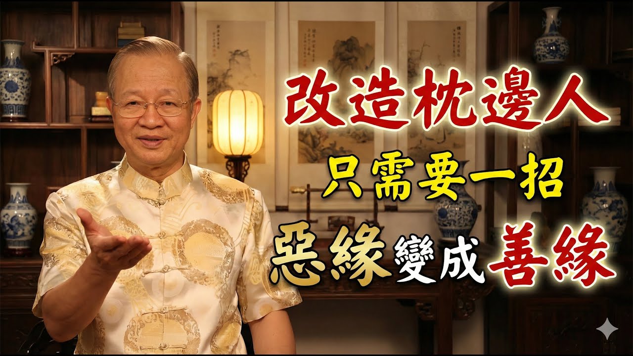 身邊人是報恩還是討債？曾仕强：婚姻不順是因為你前世欠了債！千萬別隨便離婚。#曾仕强 #易经智慧 #因果 #緣分 #夫妻關係 #前世今生