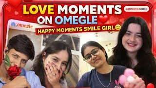Beautiful Girls on Omegle ❤️ Heart Touching Moments🥰 || INDIAN BOY Abhishekome💖
