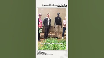 Improved livelihoods for farming communities