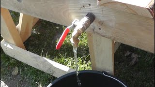 Автономное водоснабжение для огорода или стройки