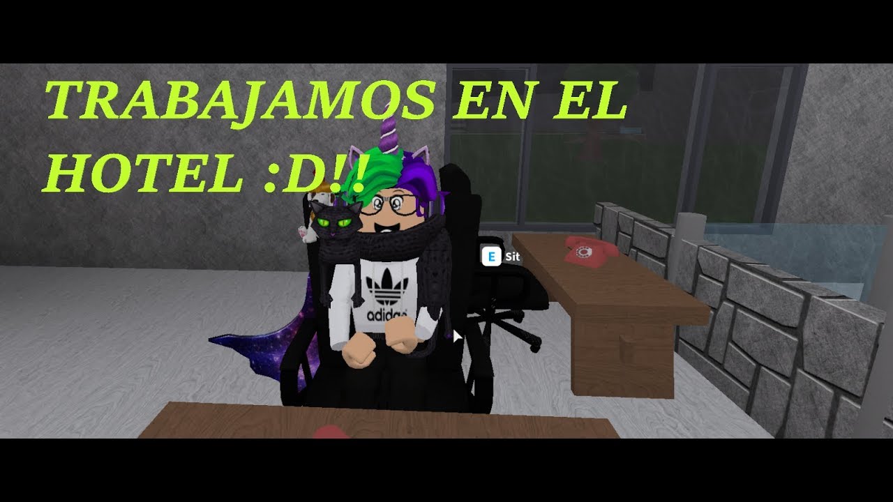 roblox nos mudamos a un hotel d ep 1 youtube